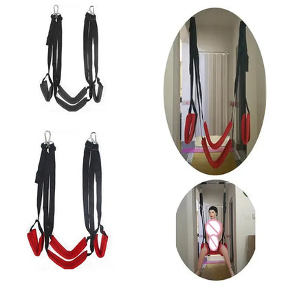 Alternatives Sex-Set für Paare – Sexschaukel zum Flirten und für das Vergnügen Erwachsener mit 4/5-Kissen