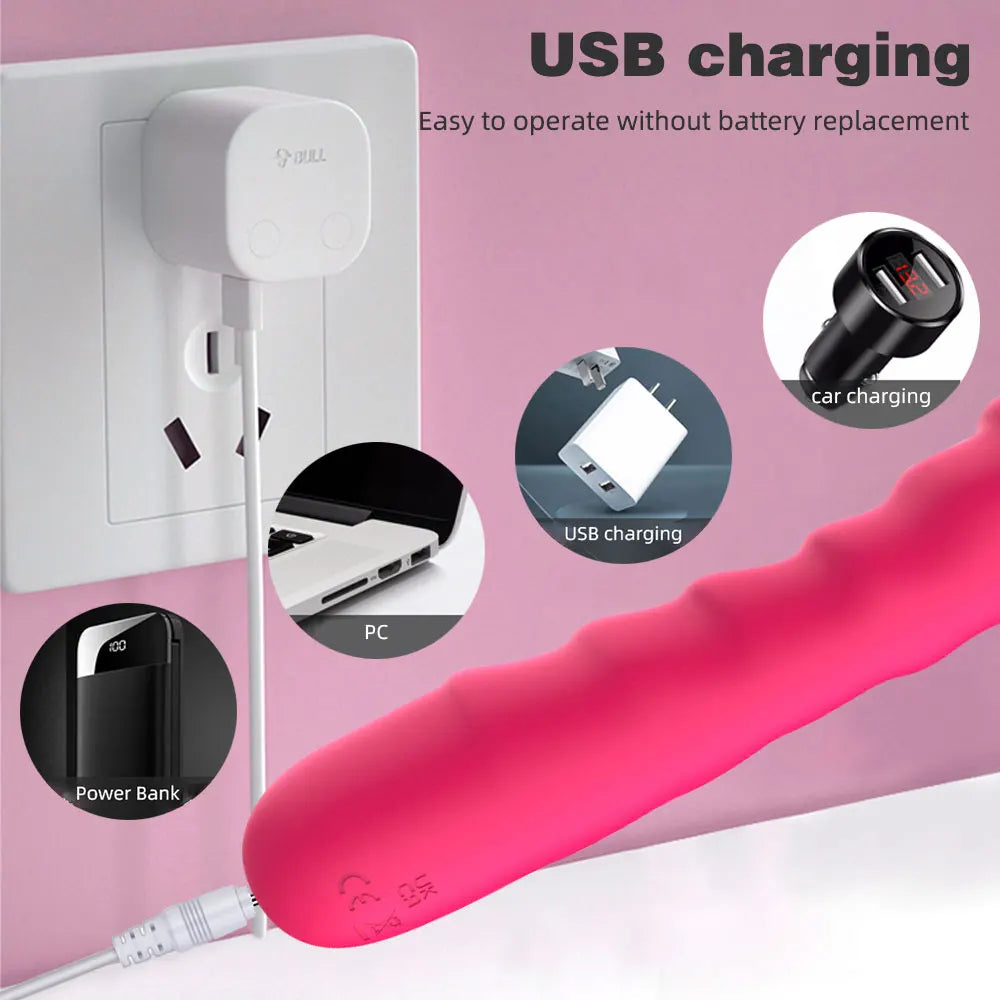 10 Modes Dildo Vibrator Strong Motor G-spot Clitoral Stimulator Vagina Massage Female Masturbator Adult Sex Toys For Woman Man