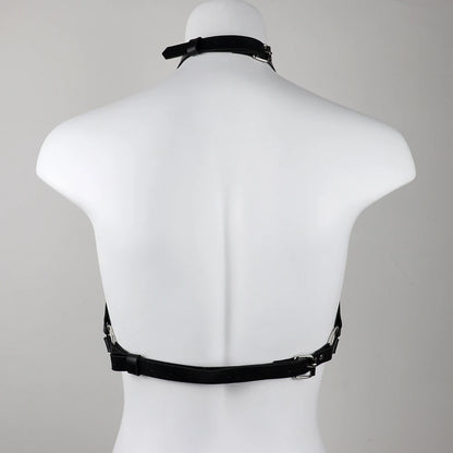 BDSM Leder Body Harness für Frauen Sexy Bondage Dessous Strumpfband Gürtel Erotik Harness Frau Käfig Taille Hosenträger Gothic Kleidung