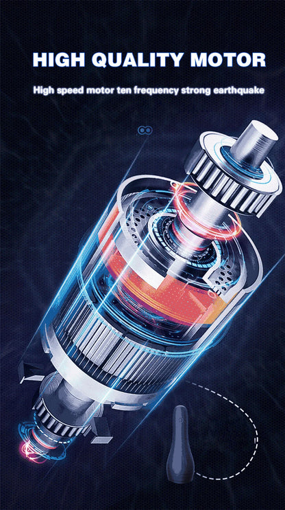 Juguetes sexuales para hombres, masajeador de pene recargable con 10 vibradores, masturbador masculino, retardante de larga duración, entrenador de glande, vibrador para hombre.