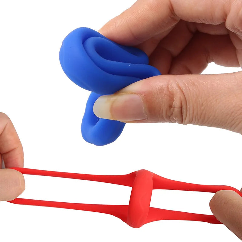 Juguetes sexuales para hombres que retrasan la eyaculación, alargan el pene, fortalecen el pene, anillo de amor sin vibrador, tienda erótica.