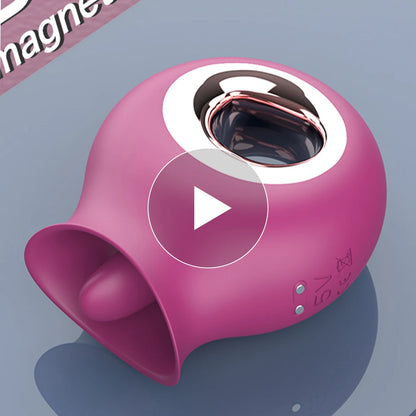 9 modos de vibración, masajeador para lamer pezones, vagina y orgasmos, juguete sexual estimulante, masturbador para mujeres.