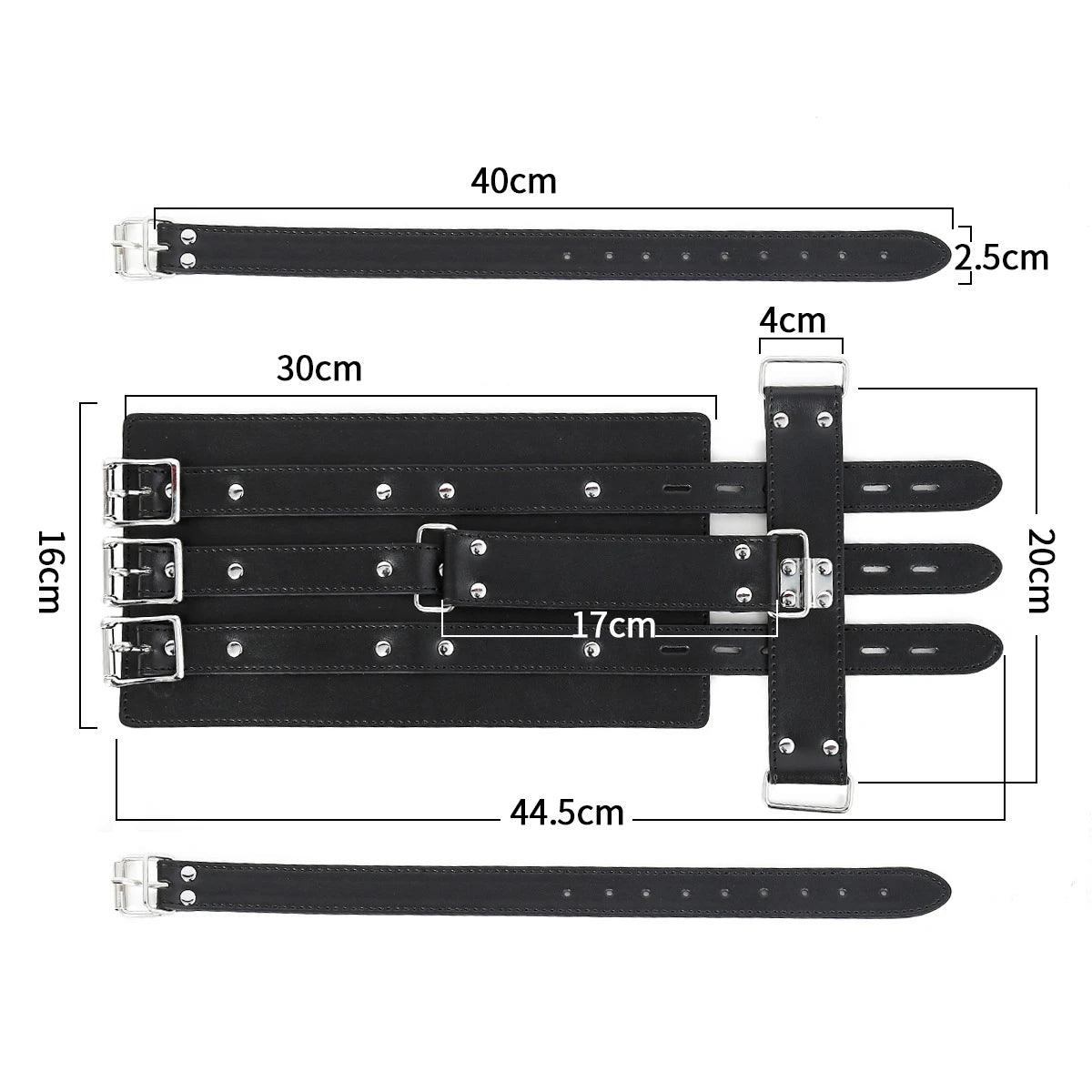 Esposas de cuero sintético para ataduras, productos para adultos, juegos sexuales, juguetes sexuales para mujeres y parejas.