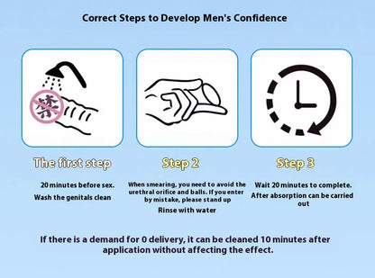 20 Kapseln zur Verzögerung der männlichen Sexualität, Kapsel zur Verzögerung der sexuellen Luststeigerung, für Erwachsene, zur äußerlichen Anwendung, Gleitgel für Männer