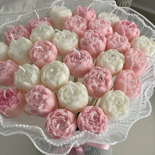 1 Stück Romantische Rosenknospen-Duftkerzen, rauchfreie Zimmer-Dekorationskerze, Valentinstag, Hochzeit, Geburtstag, Party, Dekoration, Geschenke