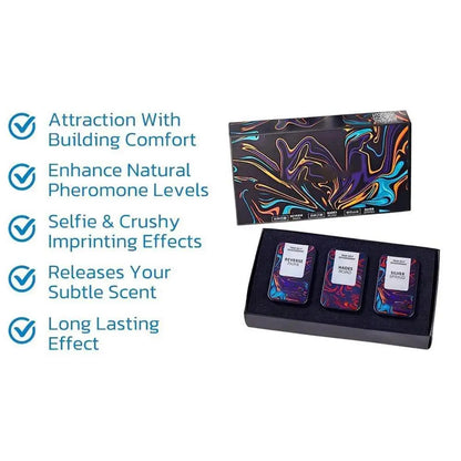 Hommelure Fheromotherapy Solid Perfume Set for Men Natural Long Lasting Hommelure Feromone Solid Perfume women original perfumes
