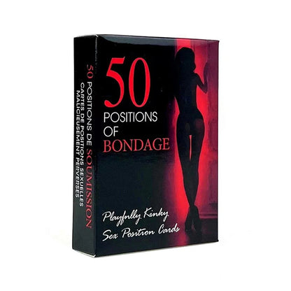 English Sex Card Game Adult Board Game Explore 50 Kinds of Card Play Bedroom Commands for Valentine's Day Couples