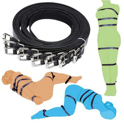 Juegos de bondage para cama BDSM, juguetes eróticos para mujeres y parejas, esposas para piernas abiertas, esposas para tobillos, juguetes y accesorios de sujeción.