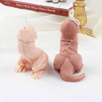 Erotic Dick Silicone Candle Mold for DIY Aromatherapy Candle Plaster Ornaments Soap Epoxy Resin Mould Handicrafts Making Tool