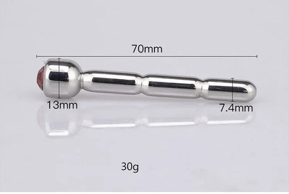 Juguetes sexuales para adultos para hombres, dilatadores de pene, catéteres de acero inoxidable con cabeza lisa, dilatadores uretrales.