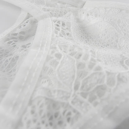 Tanga de encaje para hombre, ropa interior sexy, transparente, con bolsa en U, bragas eróticas