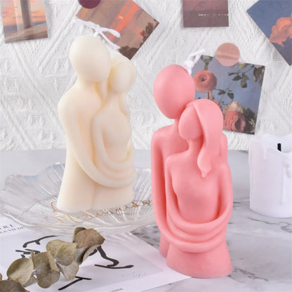 Vela perfumada 3D para hombres y mujeres, ideal para parejas, amantes, regalos festivos únicos.