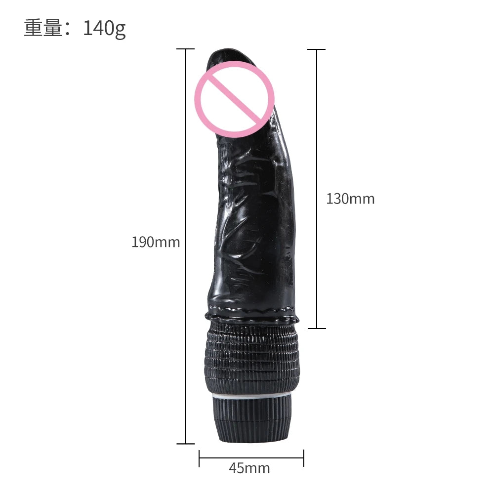 Vibradores para mujeres, producto sexual, vibrador, consolador, juguetes sexuales para mujeres, consolador realista, pene grande, suave, vibrador, masajeador de vagina.