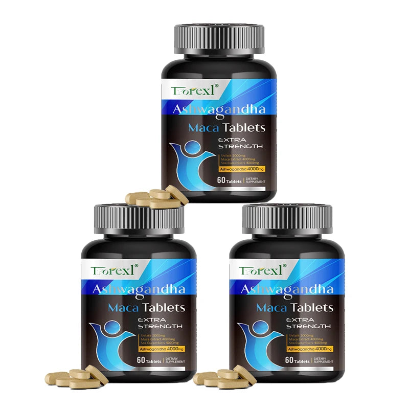 Suplemento para la mejora masculina, energizante para la salud reproductiva, pastillas para el aumento de masa muscular masculina, tabletas para la resistencia.