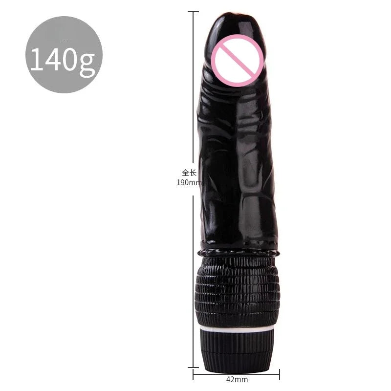 Vibradores para mujeres, producto sexual, vibrador, consolador, juguetes sexuales para mujeres, consolador realista, pene grande, suave, vibrador, masajeador de vagina.