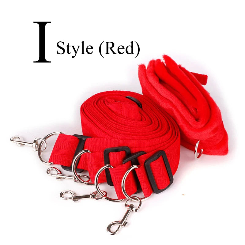 BDSM Bettgurt Bondage Bindung am Bett Bindung Sexspielzeug für Erwachsene Sex Bondage Gürtel Bett Flirten Handschellen Fußschellen Selbstbondage