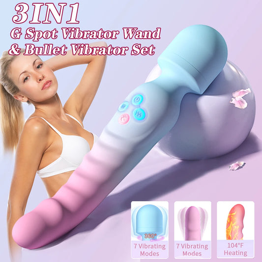 Powerful AV Vibrator for Women G Spot Dildos Magic Wand Clitoris Stimulator Female Vagina Massager Adults Sex Toys for Woman