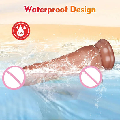 Realistic Dildos Vibration For Women Masturbation Sexy Adult Sex Toys Big Dick Penetration Anal Thrusting Penis Dildo Vibrator