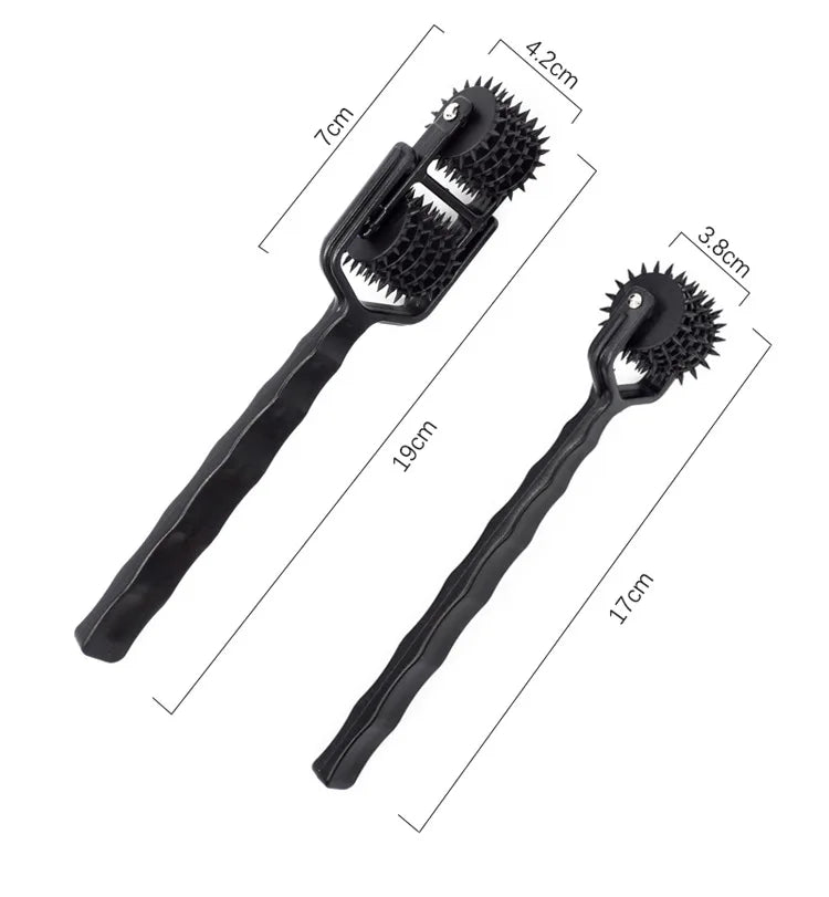 BDSM Slave Fetisch Spiele für Erwachsene Körper Nippel Schamlippen Massage Stimulator Sexspielzeug für Paare Pin Wheel Gear Roller Erotische Flirt-Tools