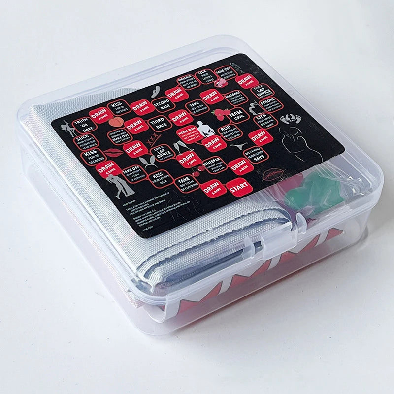 Juego de mesa para parejas románticas: diversión interactiva para adultos con desafíos estratégicos y conexiones más profundas para citas nocturnas.