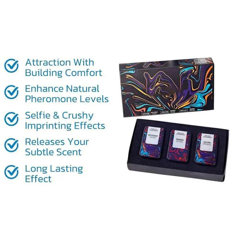 Hommelure Fheromotherapy Solid Perfume Set for Men Natural Long Lasting Hommelure Feromone Solid Perfume women original perfumes