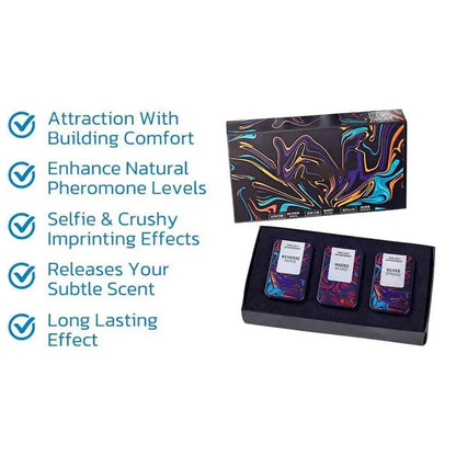 Hommelure Fheromotherapy Solid Perfume Set for Men Natural Long Lasting Hommelure Feromone Solid Perfume women original perfumes