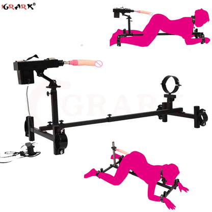 BDSM Bondage Slave Restraint Frame Dog Erotic Tools Handschellen Fußfesseln Gear Sex Machine Spielzeug für Frauen Männer Paare Spiele für Erwachsene