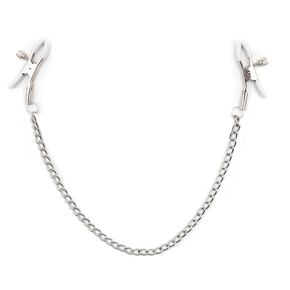 Pinzas para pezones BDSM, juegos para adultos, pinzas para pezones para mujeres, accesorios estimuladores, masajeadores, juguetes sexuales de bondage para mujeres y parejas.