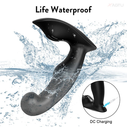 Juguetes sexuales, herramientas de masturbación para sexo gay, vibración, masajeador de próstata, tapón anal para hombres, tapón anal, control remoto, productos para adultos