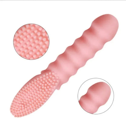 Vibrador de dedo, juguetes sexuales para adultos, juegos eróticos Bdsm, masaje del punto G, estimulación del clítoris, cepillo, orgasmo, esclavo, bondage, productos sexuales