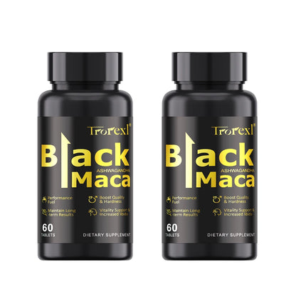 Maca orgánica para mejorar la libido masculina - 60 comprimidos 100 % pura, sin OMG, favorece la salud reproductiva, energizante natural de acción rápida