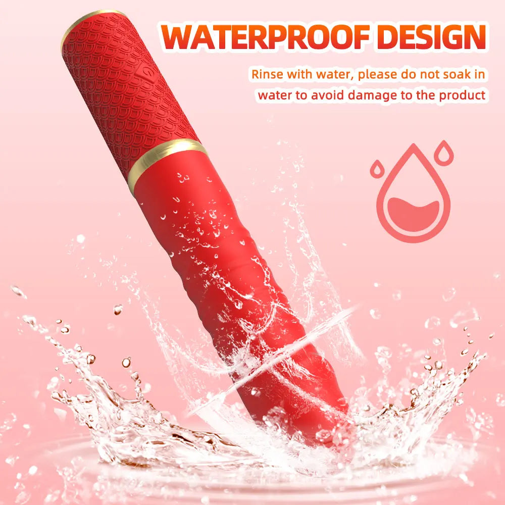 Sex Machine Stoßender Dildo Vibrator Sexspielzeug für Erwachsene für Frauen Männer G-Punkt Klitoris Analspiel Großer Saugnapf Analspielzeug für Paare