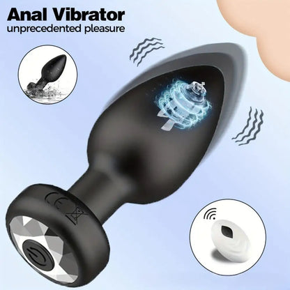 Vibrador con control remoto inalámbrico, múltiples modos de vibración, diseño impermeable, ergonómico, cómodo, juguete para aumentar el placer.