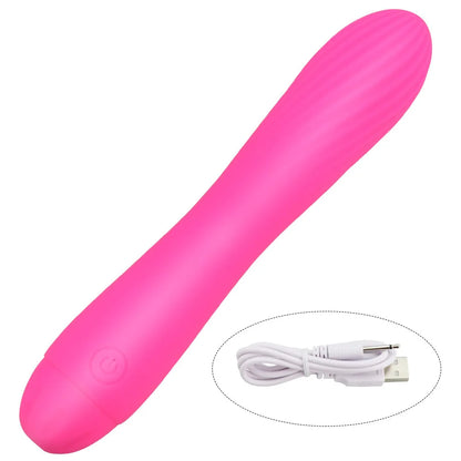 Vibrador potente para punto G, vibrador AV, consolador recargable, masajeador, estimulador de clítoris, masturbación, juguete sexual erótico para mujeres.