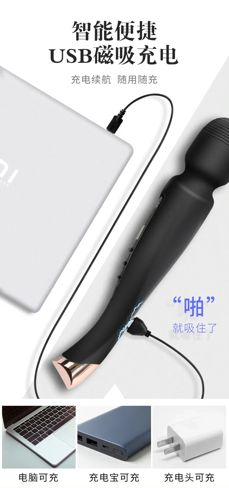 Potentes vibradores de clítoris para mujeres, varita vibradora, consolador, máquina sexual, juguete para adultos, masturbación femenina, masajeador de orgasmos del punto G.