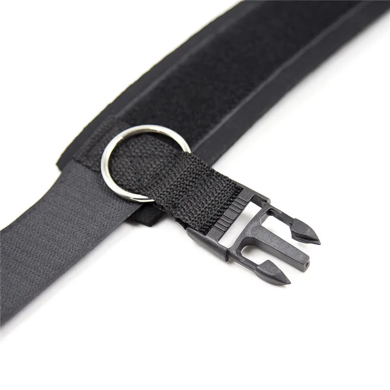 Juego de bondage BDSM para adultos, esposas, collar, muñeca, mordaza, correa, fetiche, SM, juguete sexual para mujeres y parejas, sin vibrador