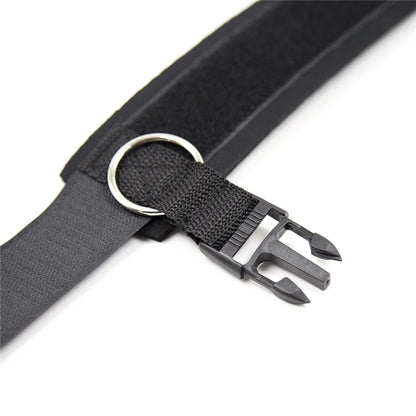 Juego de bondage BDSM para adultos, esposas, collar, muñeca, mordaza, correa, fetiche, SM, juguete sexual para mujeres y parejas, sin vibrador