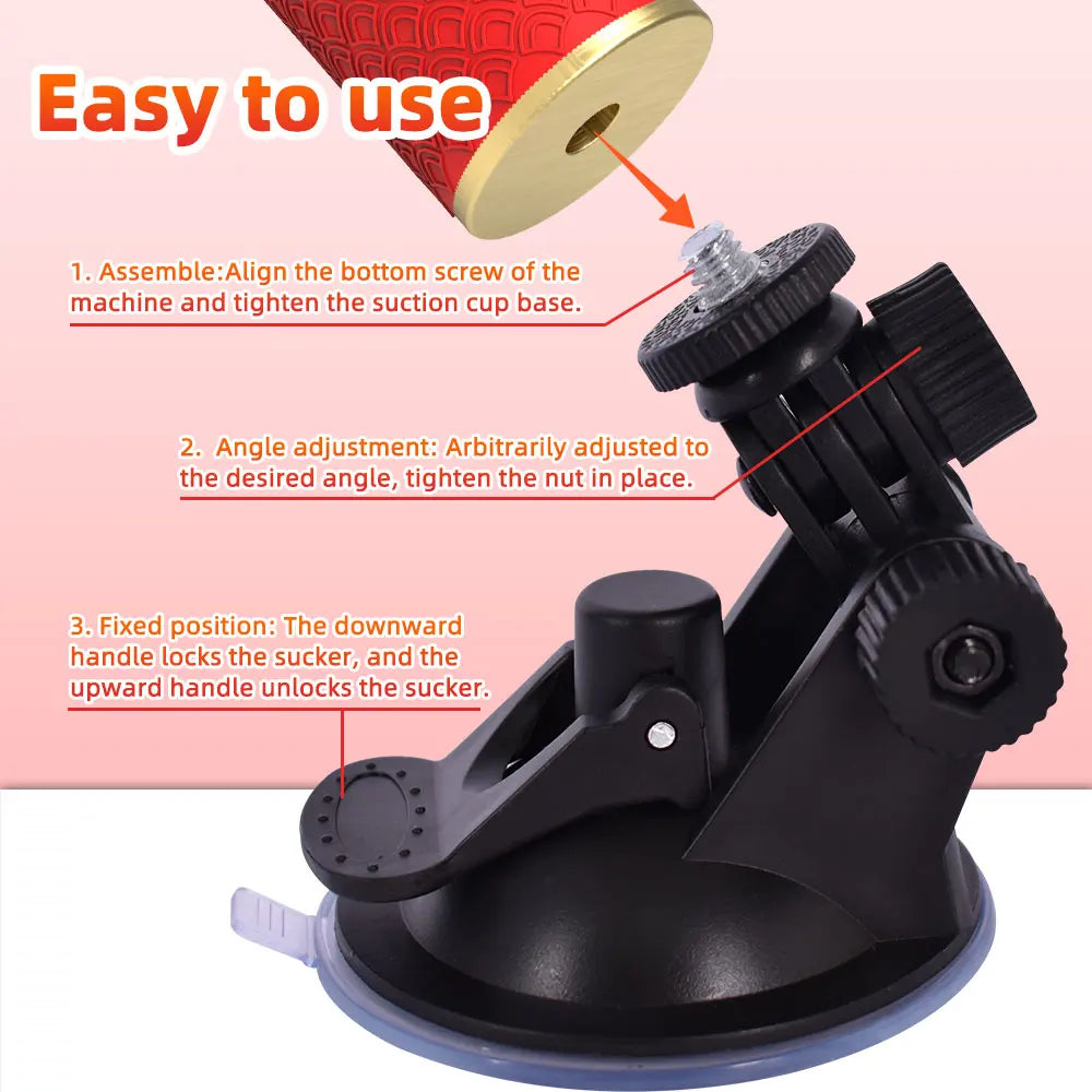 Sex Machine Stoßender Dildo Vibrator Sexspielzeug für Erwachsene für Frauen Männer G-Punkt Klitoris Analspiel Großer Saugnapf Analspielzeug für Paare