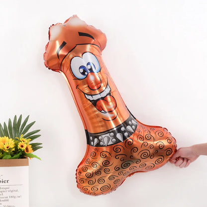 Funny Penis Foil Balloon Big Willy Shape Inflatable Ballons Bachelorette Party Bride To Be Decor Globos Hen Night Party Supplies