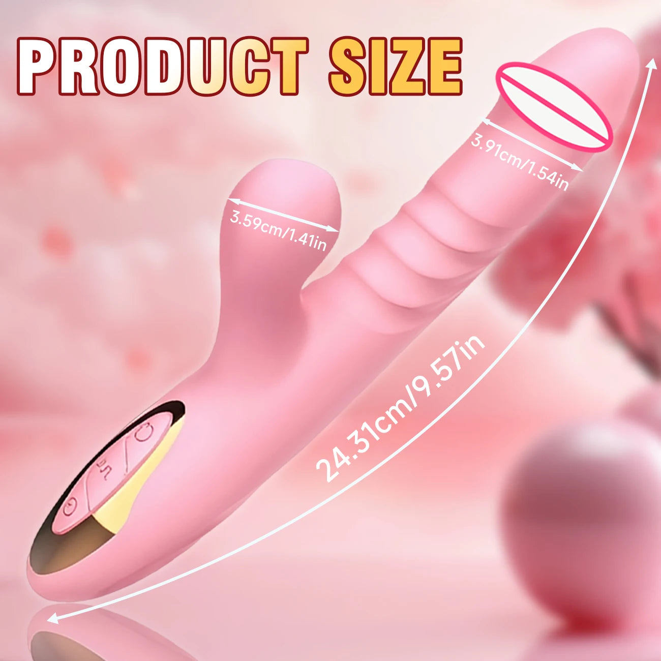 Vibrador para mujeres, estimulador de clítoris, punto G, masajeador vaginal, consolador oscilante, juguetes sexuales para mujeres.