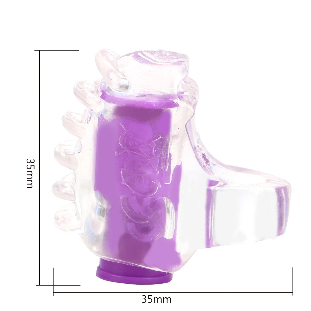 Finger Vibrator Clit Vibrators Clitoris Stimulator Sex Toys For Women Erotic Oral Licking