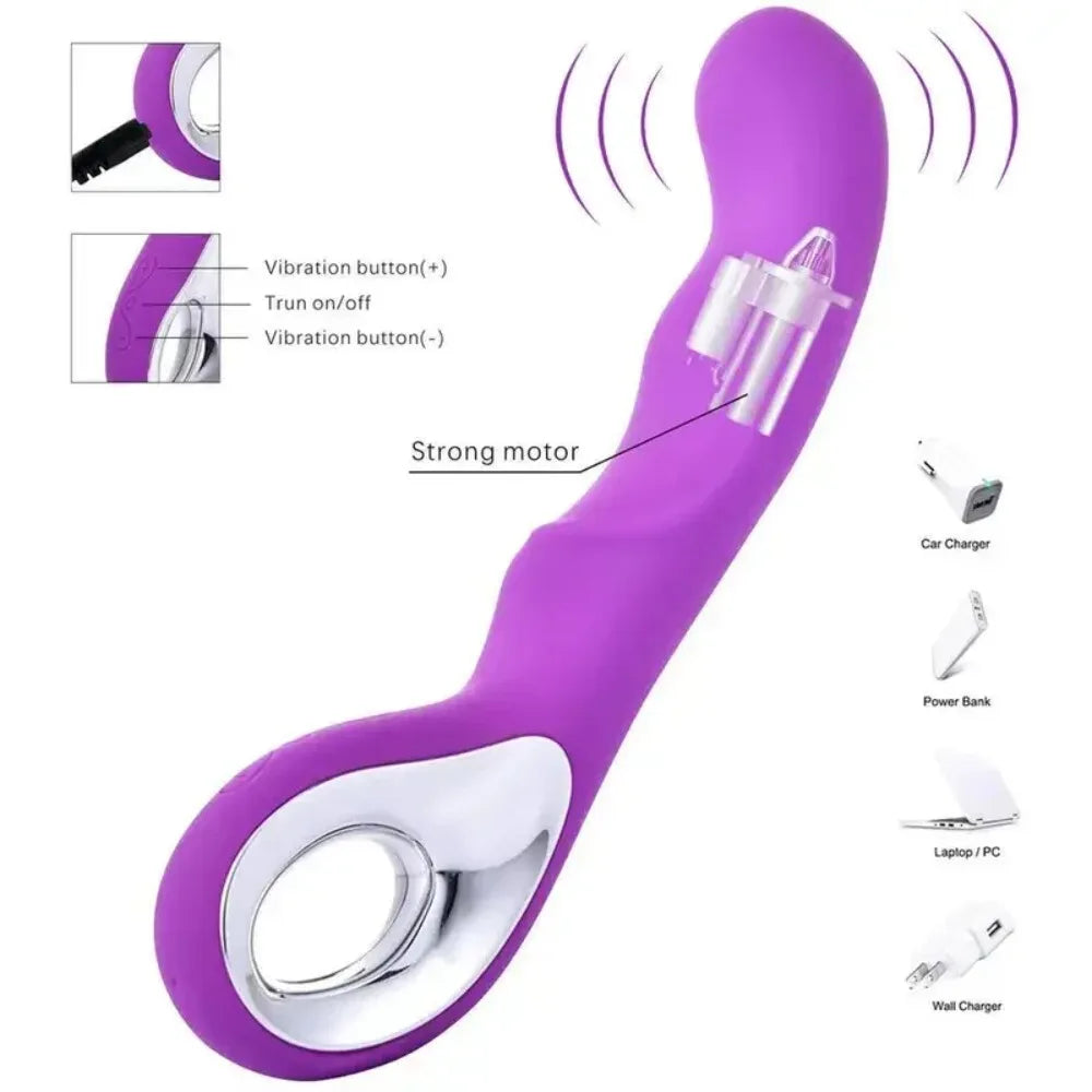 Doppelmotor-Vibrator, 10-Frequenz-Dildo, weiblicher Anal-Vagina-Klitoris-Masturbator, Erwachsene, Sexshop, vibrierendes Sexspielzeug für Frauen