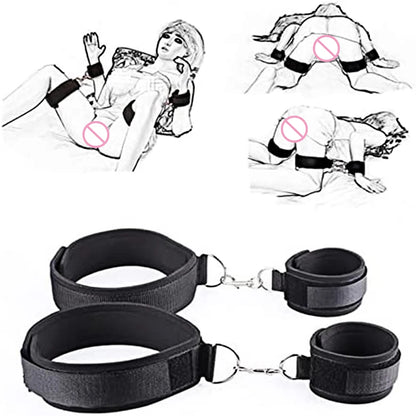 BDSM Erwachsene SM Sex Restraint Handschellen Slave Tools Bdsm Sexy Handgelenk bis Fußfesseln Offenes Bein Handspielzeug Bondage Für Paare 18+
