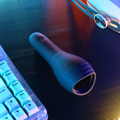 Juguetes sexuales para hombres, masajeador de pene recargable con 10 vibradores, masturbador masculino, retardante de larga duración, entrenador de glande, vibrador para hombre.