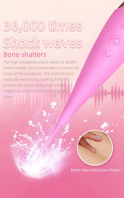 Vibrator 3 Köpfe 7 Frequenz Nippel Vagina Massager G-Punkt Klitoris Vergnügen Orgasmus Stimulator Sex Spielzeug für Frauen