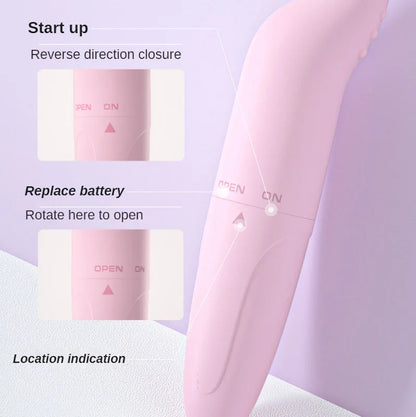 Vibrador, juguete sexual para mujer, masajeador eléctrico tipo delfín, mini bala vibradora, masturbador para adultos, estimulador de clítoris, pezón y punto G.