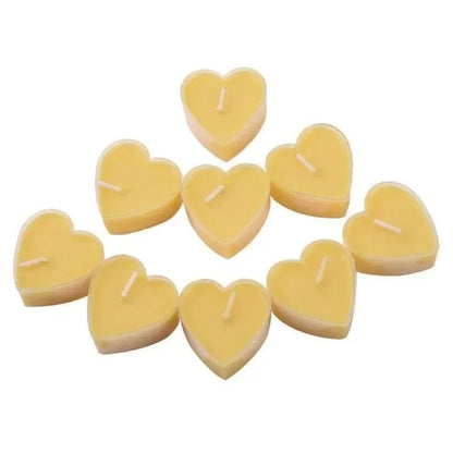 Juego de 9 velas creativas en forma de corazón, velas románticas de cumpleaños, velas para enamorados, velas para cenas de propuesta.