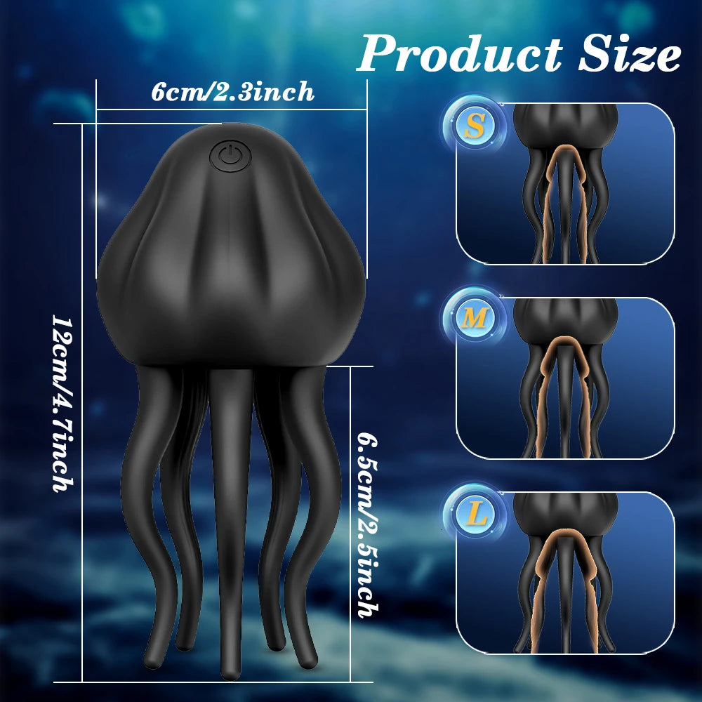 Masturbador masculino, juguetes sexuales para hombres, 10 potentes vibradores de entrenamiento de pene para hombres, masturbadores, juguetes sexuales, envoltura de entrenamiento 360