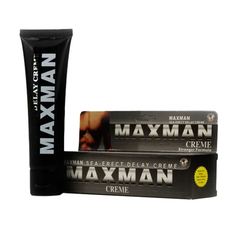 Maxman Max - Aceite para agrandar el pene, crema para aumentar el tamaño del pene, crema sexual para hombres, productos sexuales, 50 g