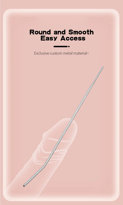 Juguetes sexuales para adultos para hombres, dilatadores de pene, catéteres de acero inoxidable con cabeza lisa, dilatadores uretrales.